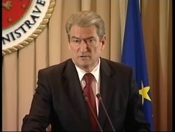 Prime Minister holds news conference on army depot explosion News Clip