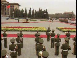 China - Balladur in Beijing News Clip