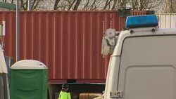 Shipping container delivered to remove Skripal car News Clip