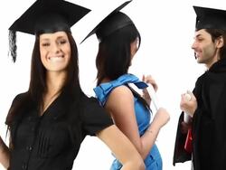 Happy Graduation Stock Footage
