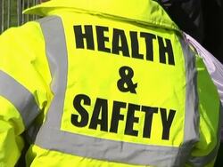Health & Safety Officer / Jacket Stock Footage