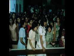 UPITN CUTS 31 3 80 BODY OF ASSASSINATED ARCHBISHOP ROMERO LAYS IN STATE IN SAN SALVADOR News Clip