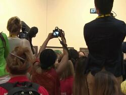 ATMOSPHERE - Fringe Opening Event Stock Footage