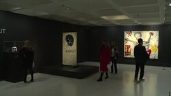 CLEAN : Basquiat exhibition  and Banksy tribute on show at Barbican News Clip