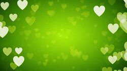 Green Heart Background (Loopable) Stock Footage