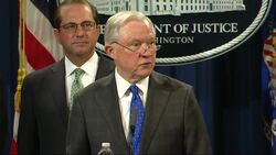 Sessions: Dozens Charged in Opioid Crackdown News Clip