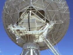 Very Large Array Radio Telescopes near Socorro, New Mexico, USA Stock Footage