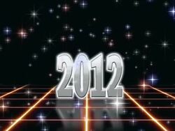 Happy New Year - 2012 Stock Footage
