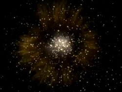 Planet Explosion Supernova Stock Footage