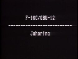 Bosnia - NATO Pounds Bosnian Serb Military Targets News Clip