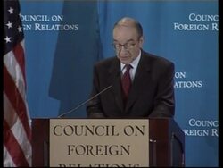 Federal Reserve chief on global finances News Clip