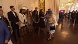 The Queen and Duke of Edinburgh visit Canada House News Clip