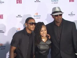 Lil' Romeo, Cymphonique, Master P at the 2010 BMI Urban Awards at Hollywood CA. (Footage by WireImage Video/GettyImages) Stock Footage