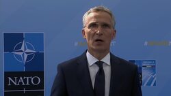 Stoltenberg comment; Polish, Norwegian, Canadian leaders arrive for NATO summit Instructional Video