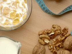 Healthy food. Video. Stock Footage