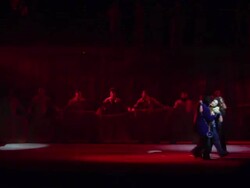 MS Artist performing modern Qinqiang opera in theater and Qinqiang is representative folk opera of northwest China  AUDIO   /xi'an, shaanxi, china Stock Footage