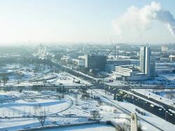 Big city Timelapse - Winter Stock Footage