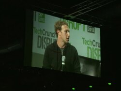Facebook founder Mark Zuckerberg Stock Footage