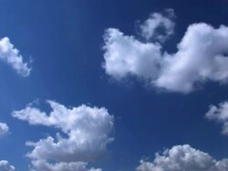 NTSC:(Clean) Cloudscape Timelapse Stock Footage