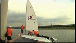 Sailboat made entirely from plastic bottles and recycled materials News Clip
