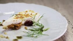 Gourmet chesse appetizer - dolly video Stock Footage