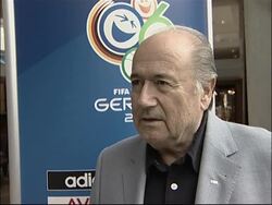 AP Interview with FIFA President Blatter on Botswana scandal News Clip