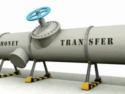 Money Transfer Stock Footage