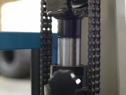 Hydraulic lift Stock Footage