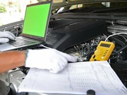 Car checking Stock Footage