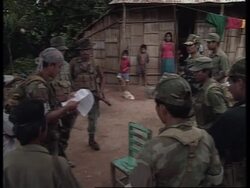 NICARAGUA: REBEL GROUP BEGIN PEACE TALKS WITH GOVERNMENT News Clip