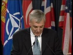 BELGIUM: NATO KOSOVO CONFLICT PRESS BRIEFING News Clip