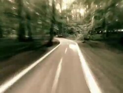 Riding in a park Stock Footage