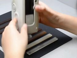 teach and point then measure with Color Meter Stock Footage