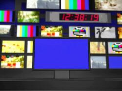 TV wall Stock Footage
