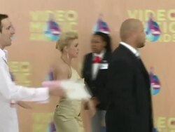 2005 MTV Video Music Awards Arrivals Stock Footage