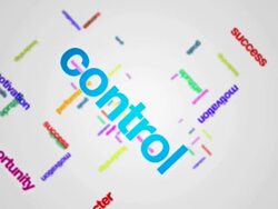 Challenge words concepts animation Stock Footage