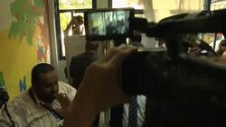 HEAD OF EGYPTIAN PARLIAMENT SAAD AL KATATNY VOTES, MONITORS News Clip