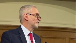 UK Labour Leader Jeremy Corbyn gives first 2017 Election speech News Clip