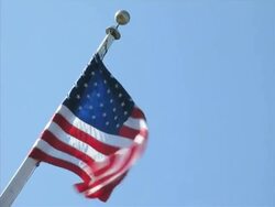 American Flag Stock Footage
