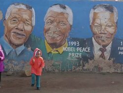 Concern For Nelson Mandela Continues As He Battles A Lung Infection Stock Footage