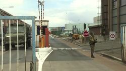 CLEAN : Security tight around Brussels airport News Clip