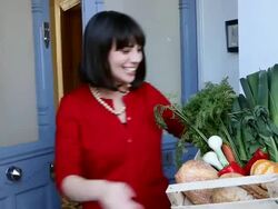 Local produce, delivery. Stock Footage