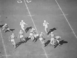 Orange Bowl  Maryland Terrapins vs Oklahoma Sooners Stock Footage