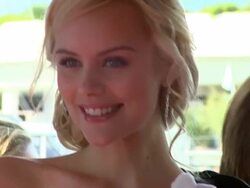 Helena Mattsson at the Moomins and the Comet Chase Launch: Cannes Film Festival 2010 at Cannes . (Footage by WireImage Video/GettyImages) Stock Footage