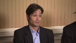 Alleged sexual abuse victim and his attorney hold press conference News Clip