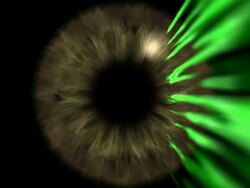 Eye Recognition security Stock Footage