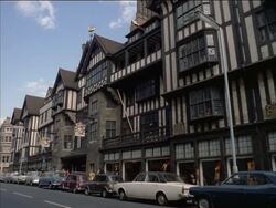 Liberty of London, Heraldry, England, UK Stock Footage