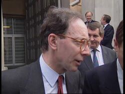 UK: LONDON: NEW UK DEFENCE MINISTER MALCOLM RIFKIND INTERVIEW News Clip