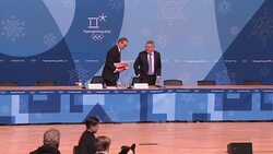 CLEAN : IOC chief disappointed over lifting of Russian doping bans (2) News Clip