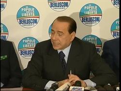 Berlusconi on Russia, meeting Putin, presser Instructional Video